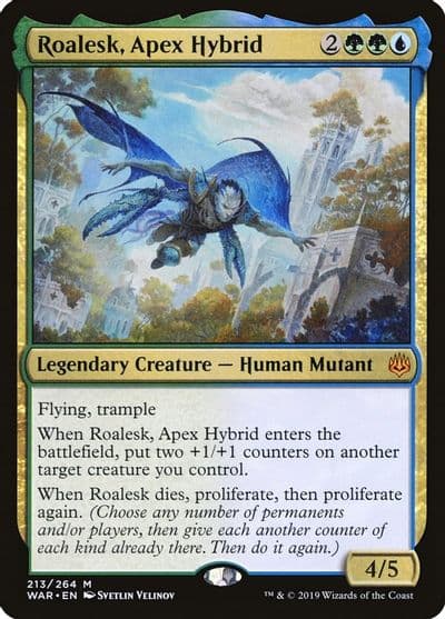 Roalesk Apex Hybrid War of the Spark Magic card