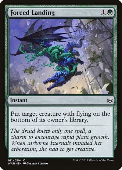 Forced Landing War of the Spark Magic card