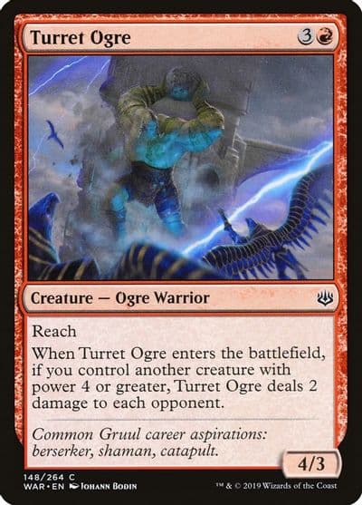 Turret Ogre War of the Spark Magic card