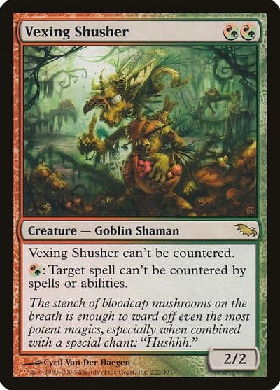 Vexing Shusher Shadowmoor Magic card