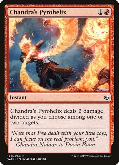 Chandras Pyrohelix War of the Spark Magic card
