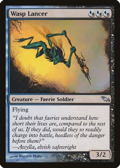 Wasp Lancer Shadowmoor Magic card