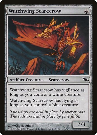 Watchwing Scarecrow Shadowmoor Magic card
