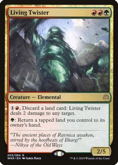 Living Twister War of the Spark Magic card