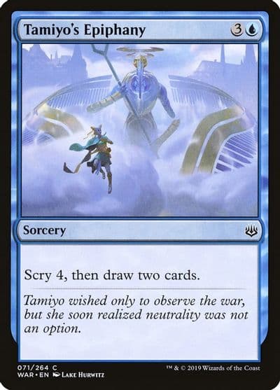 Tamiyos Epiphany War of the Spark Magic card