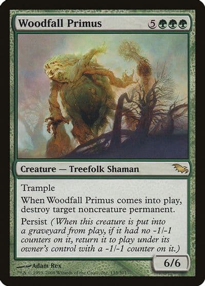 Woodfall Primus Shadowmoor Magic card