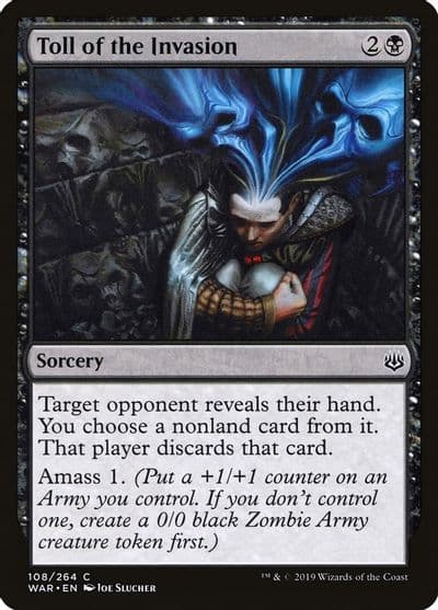 Toll of the Invasion War of the Spark Magic card