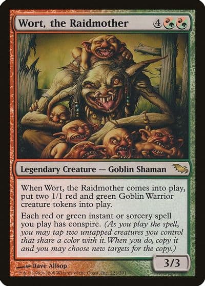 Wort the Raidmother Shadowmoor Magic card
