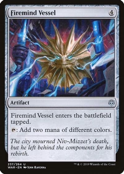 Firemind Vessel War of the Spark Magic card
