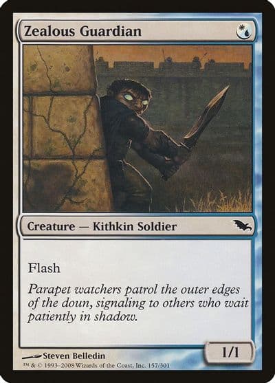Zealous Guardian Shadowmoor Magic card