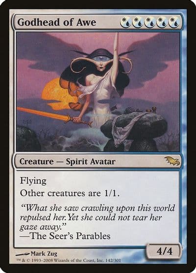 Godhead of Awe Shadowmoor Magic card