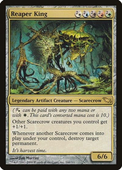 Reaper King Shadowmoor Magic card