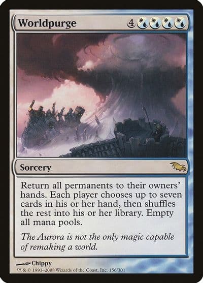 Worldpurge Shadowmoor Magic card