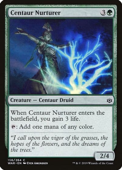 Centaur Nurturer War of the Spark Magic card