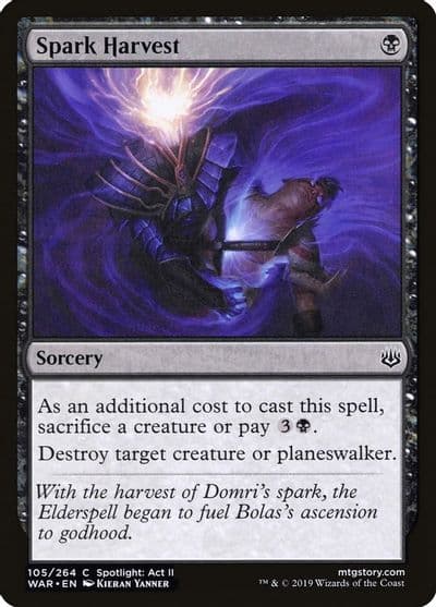 Spark Harvest War of the Spark Magic card