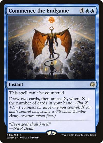 Commence the Endgame War of the Spark Magic card