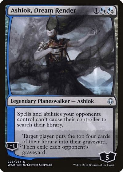 Ashiok Dream Render War of the Spark Magic card