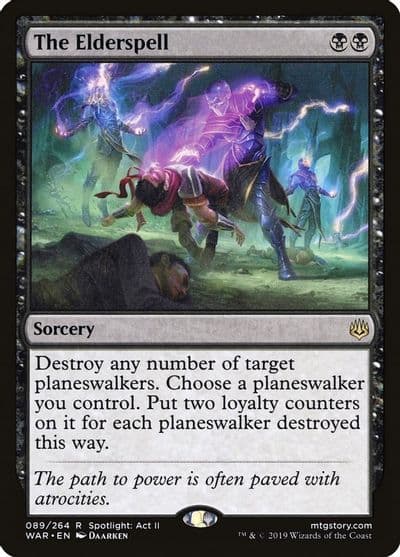 The Elderspell War of the Spark Magic card