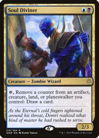 Soul Diviner War of the Spark Magic card