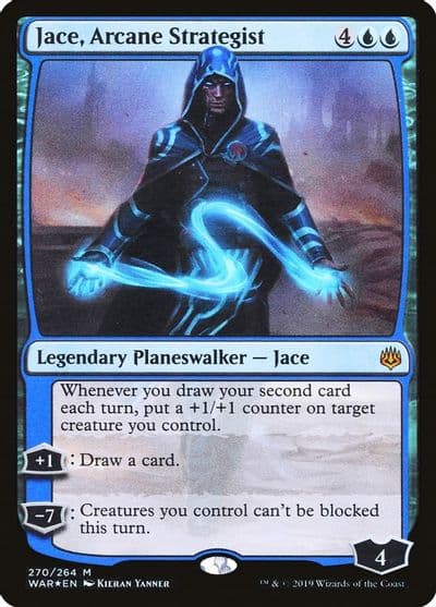 Jace Arcane Strategist War of the Spark Magic card