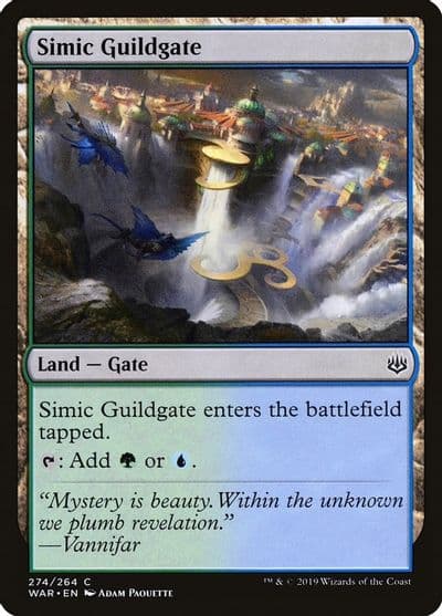 Simic Guildgate War of the Spark Magic card
