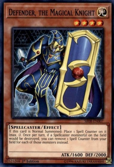 Defender the Magical Knight Structure Deck: Order of the Spellcasters Yu-Gi-Oh! card
