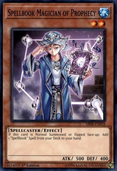 Spellbook Magician of Prophecy Structure Deck: Order of the Spellcasters Yu-Gi-Oh! card