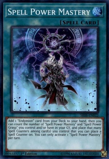 Spell Power Mastery Structure Deck: Order of the Spellcasters Yu-Gi-Oh! card