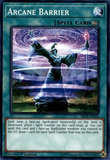 Arcane Barrier Structure Deck: Order of the Spellcasters Yu-Gi-Oh! card