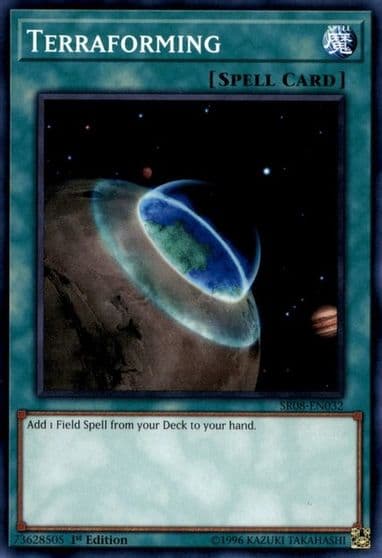 Terraforming Structure Deck: Order of the Spellcasters Yu-Gi-Oh! card