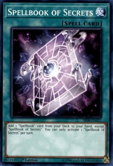Spellbook of Secrets Structure Deck: Order of the Spellcasters Yu-Gi-Oh! card