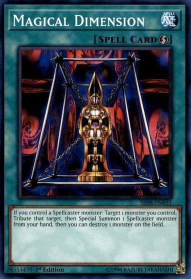 Magical Dimension Structure Deck: Order of the Spellcasters Yu-Gi-Oh! card
