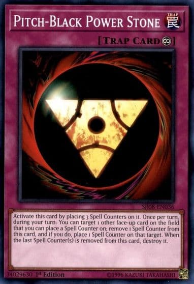 Pitch Black Power Stone Structure Deck: Order of the Spellcasters Yu-Gi-Oh! card