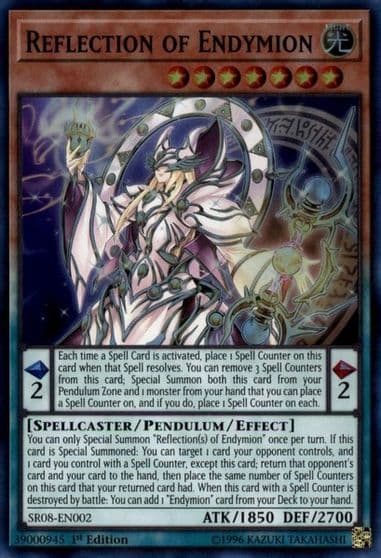Reflection of Endymion Structure Deck: Order of the Spellcasters Yu-Gi-Oh! card