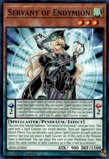Servant of Endymion Structure Deck: Order of the Spellcasters Yu-Gi-Oh! card