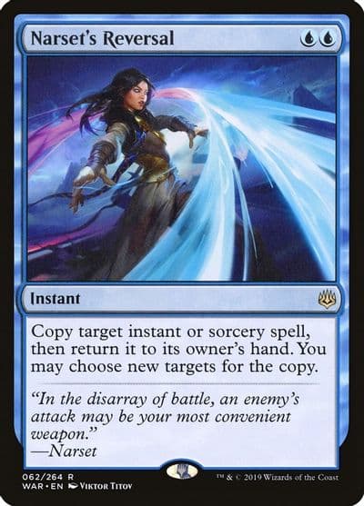 Narsets Reversal War of the Spark Magic card