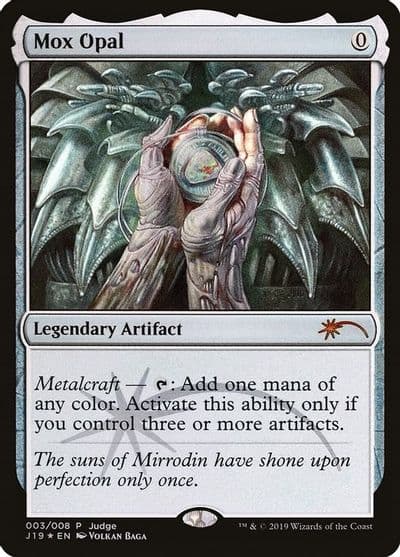 Mox Opal Judge Promos Magic card
