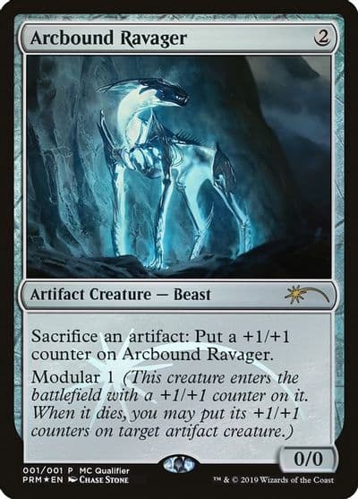 Arcbound Ravager WMCQ Promo Cards Magic card