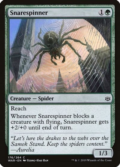 Snarespinner War of the Spark Magic card