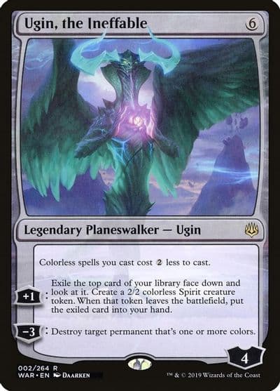Ugin the Ineffable War of the Spark Magic card