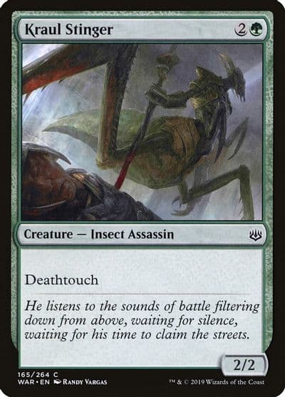 Kraul Stinger War of the Spark Magic card
