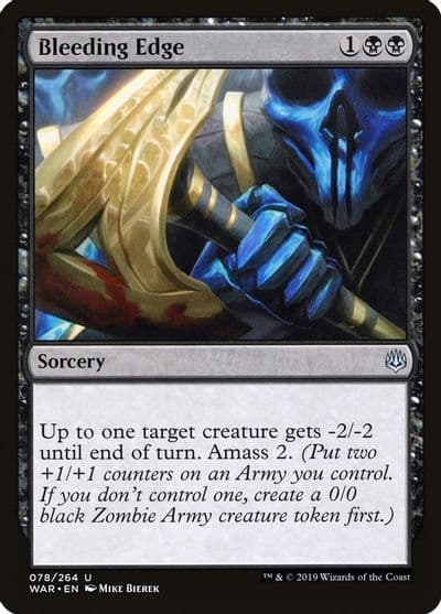 Bleeding Edge War of the Spark Magic card
