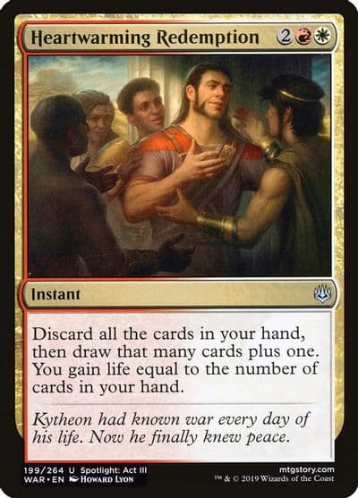 Heartwarming Redemption War of the Spark Magic card