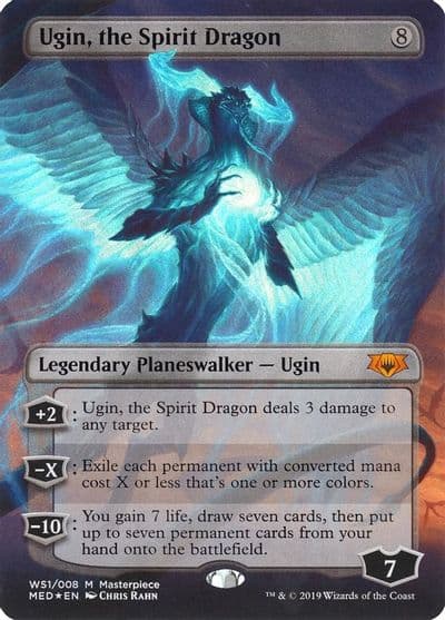 Ugin the Spirit Dragon Mythic Edition: War of the Spark Magic card