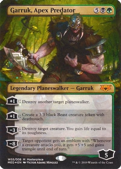 Garruk Apex Predator Mythic Edition: War of the Spark Magic card
