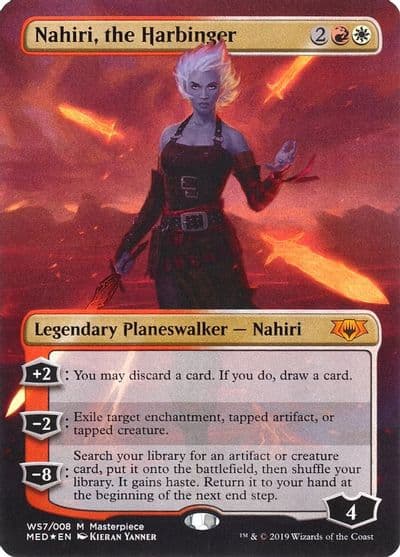 Nahiri the Harbinger Mythic Edition: War of the Spark Magic card