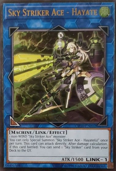 Sky Striker Ace Hayate UTR OTS Tournament Pack 10 Yu-Gi-Oh! card
