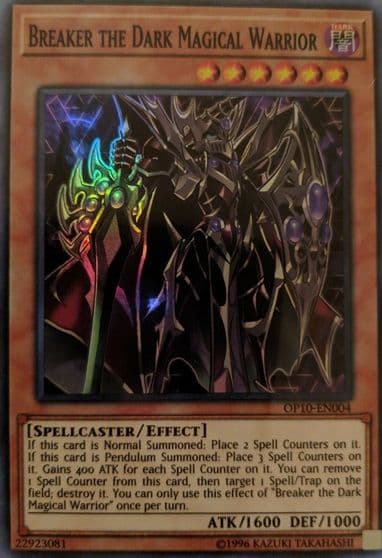 Breaker the Dark Magical Warrior OTS Tournament Pack 10 Yu-Gi-Oh! card