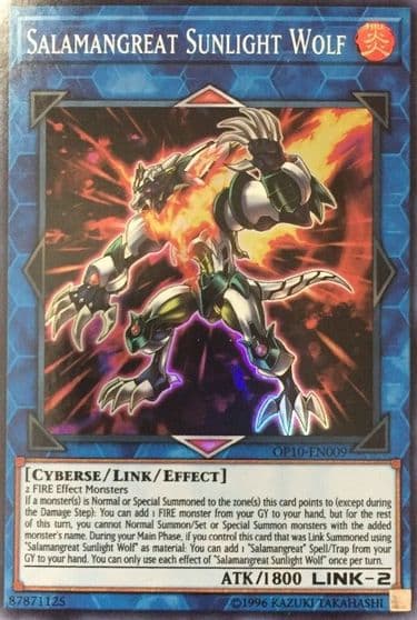 Salamangreat Sunlight Wolf OTS Tournament Pack 10 Yu-Gi-Oh! card