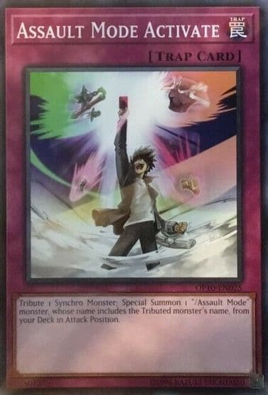 Assault Mode Activate OTS Tournament Pack 10 Yu-Gi-Oh! card